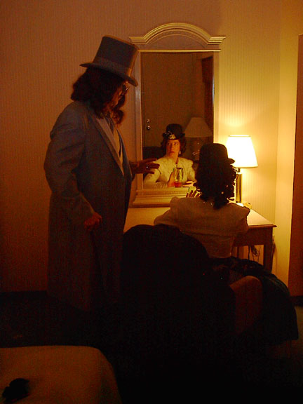 As Mina in Dracula.. private performance Minnesota
