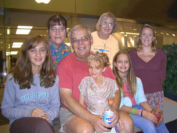 Me and my family at the Mall Of America.