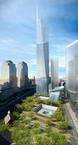 Click to see the winning tribute design for the New World Trade Center to come..