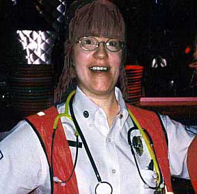 An EMT who goes absolutely nuts over creative hobbies. Music is her biggest one.