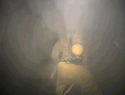 Create burning scene rescue photos and watch footage of E-51 rolling on a rescue from the captain's seat.