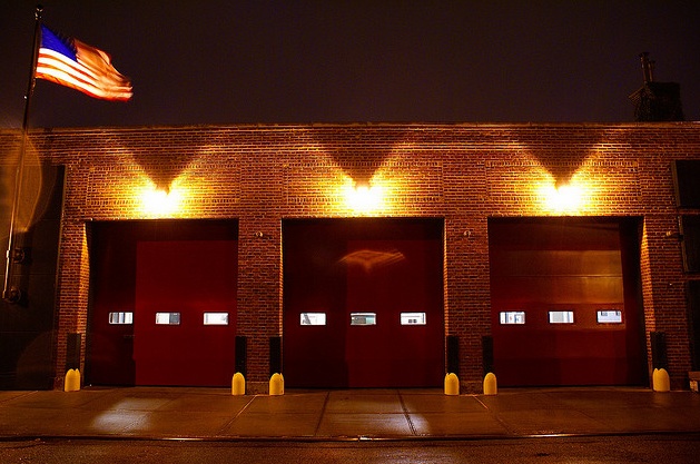 Image of ambulancegaragenight.jpg