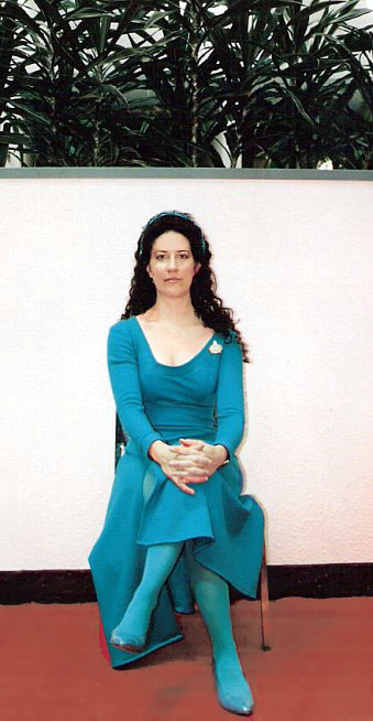 The talent agency had me doing a broad range of characters for appearances. This one, is from Star Trek, an empathic counselor.