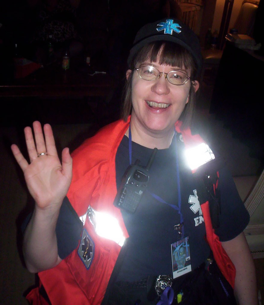 Working at another sci fi con as an EMT. 2008. Really love that stuff. The people and the work.